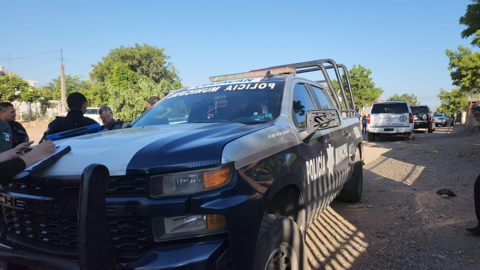 Un joven fue herido por una bala perdida