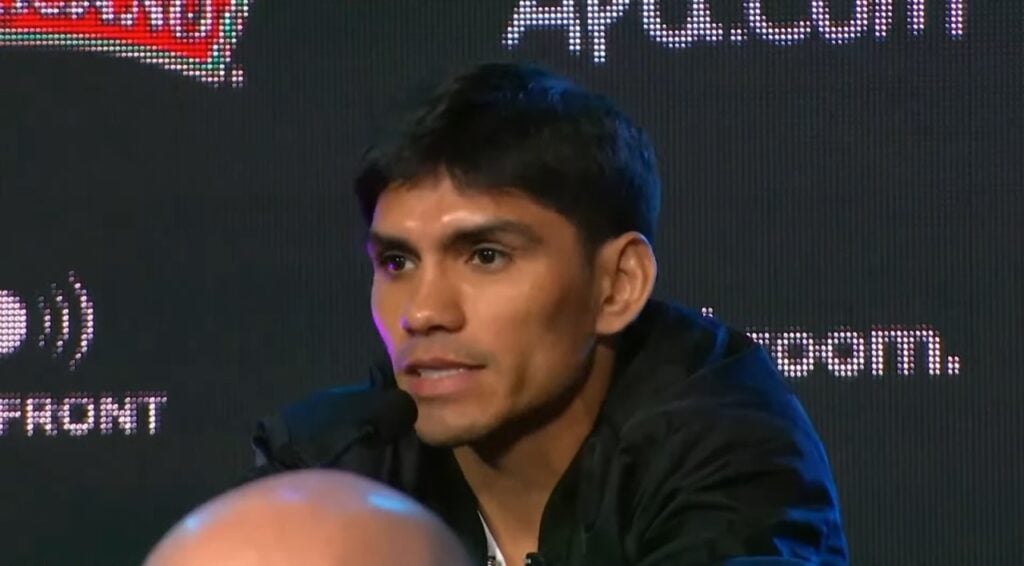 Pedro Guevara en conferencia de prensa.