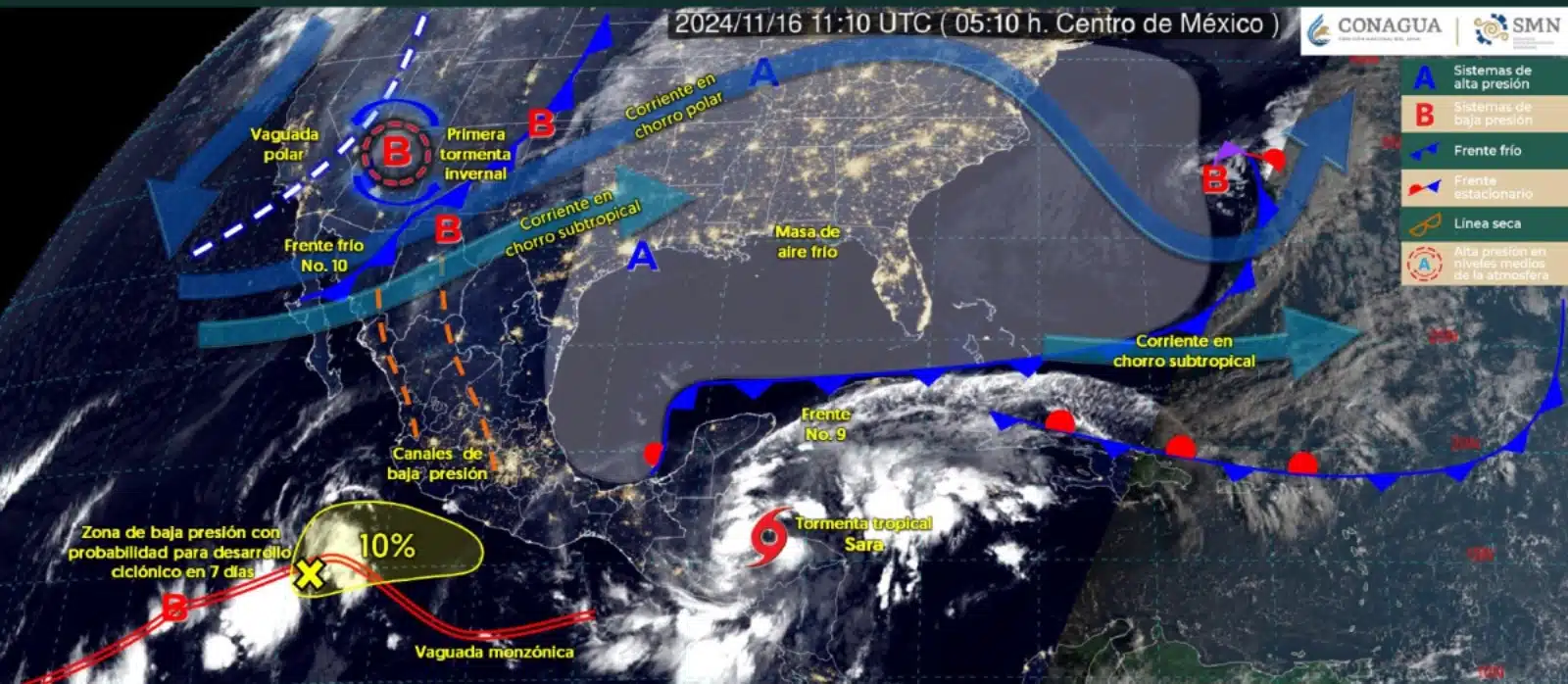 Primera tormenta invernal “congelará” el termómetro en estas zonas de México