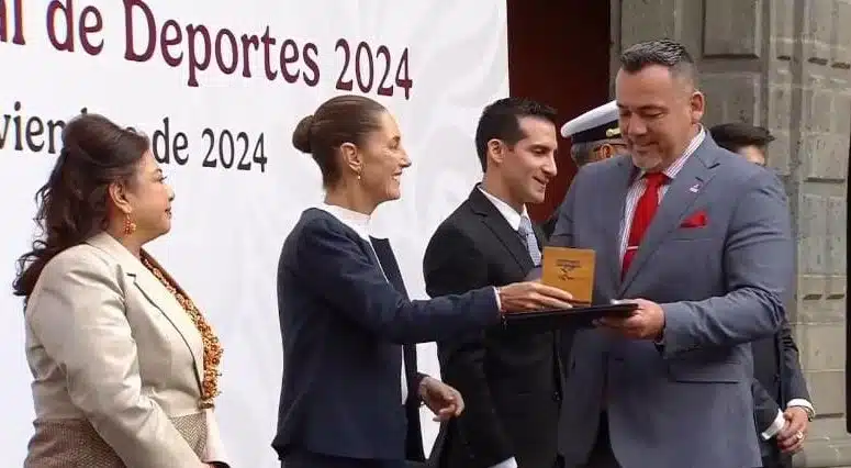 Radamés Hernández recibe el Premio Nacional del Deporte por su labor en los Juegos Olímpicos de París 2024