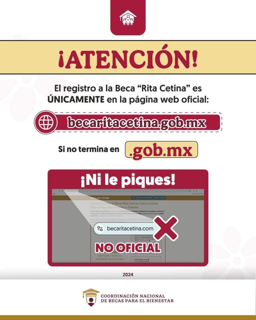 Registro para la Beca Rita Cetina