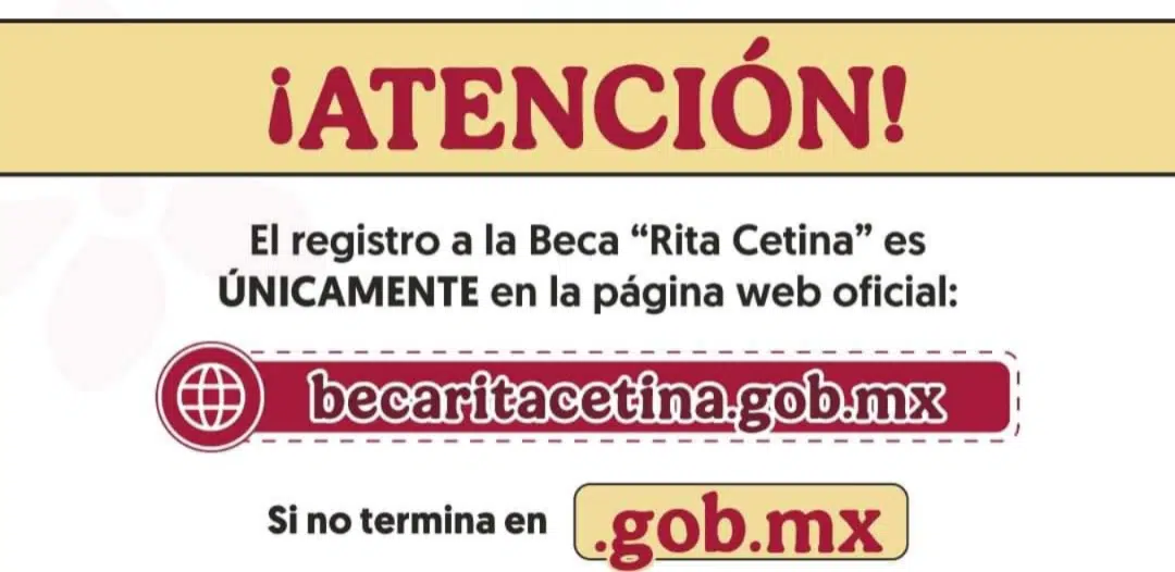 Registro para la Beca Rita Cetina