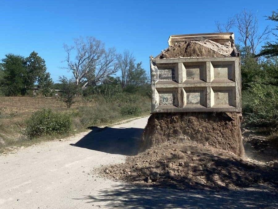 Rehabilitación de caminos El Fuerte, buscan mejorar la infraestructura vial