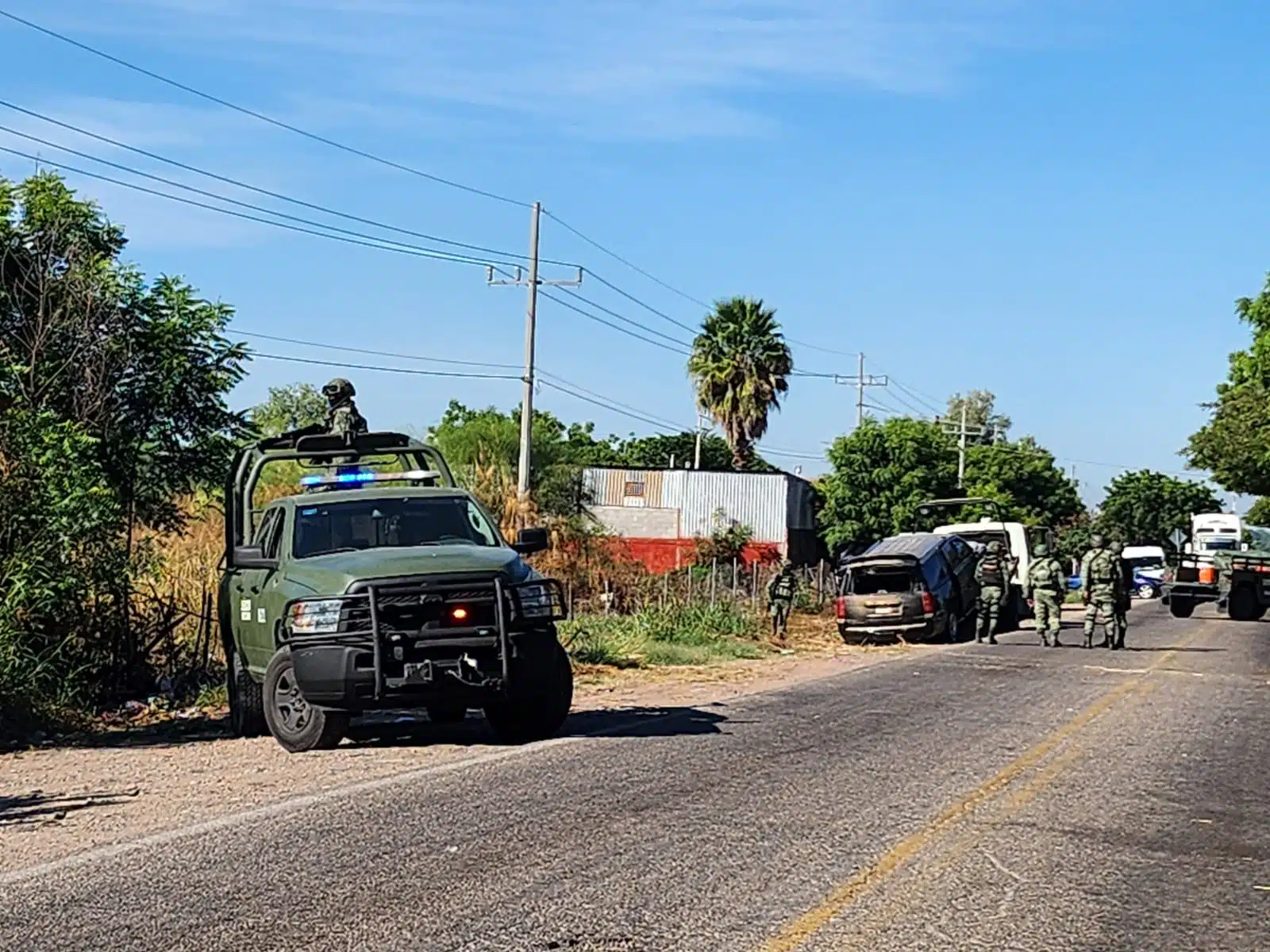 Ejército Mexicano asegura vehículo blindado