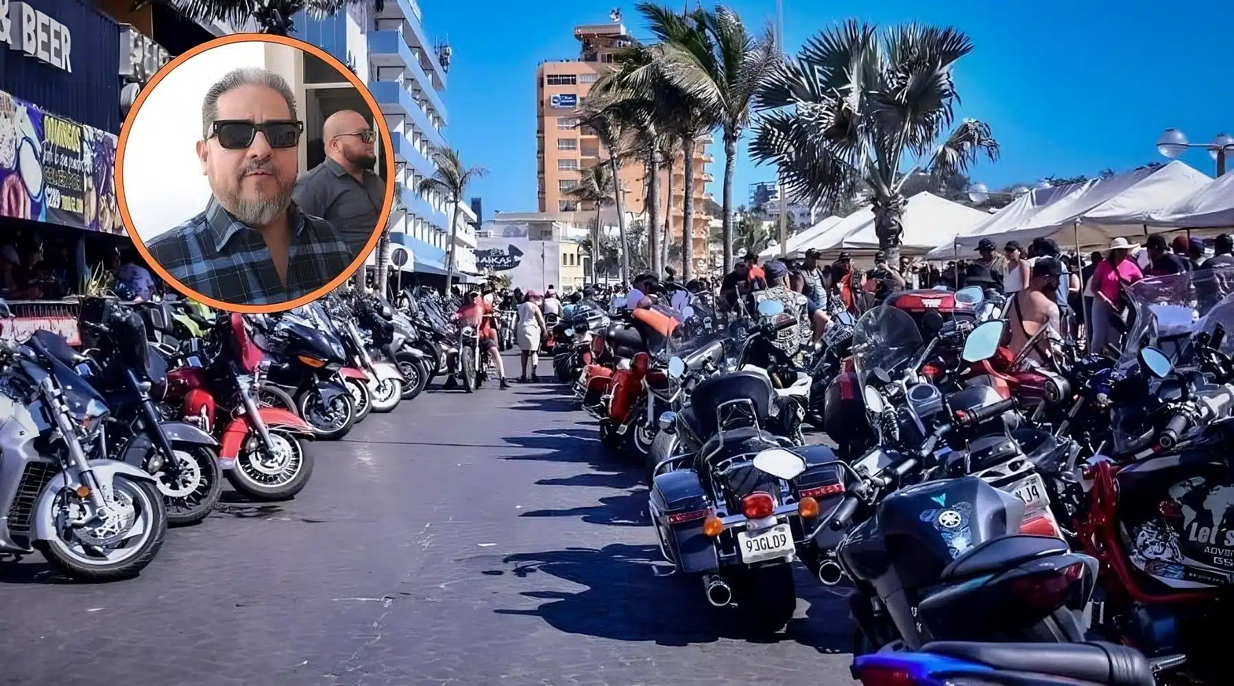 Roberto Castañeda (circulo), Motocicletas en Mazatlán