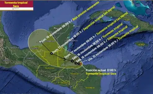 Tormenta tropical Sara