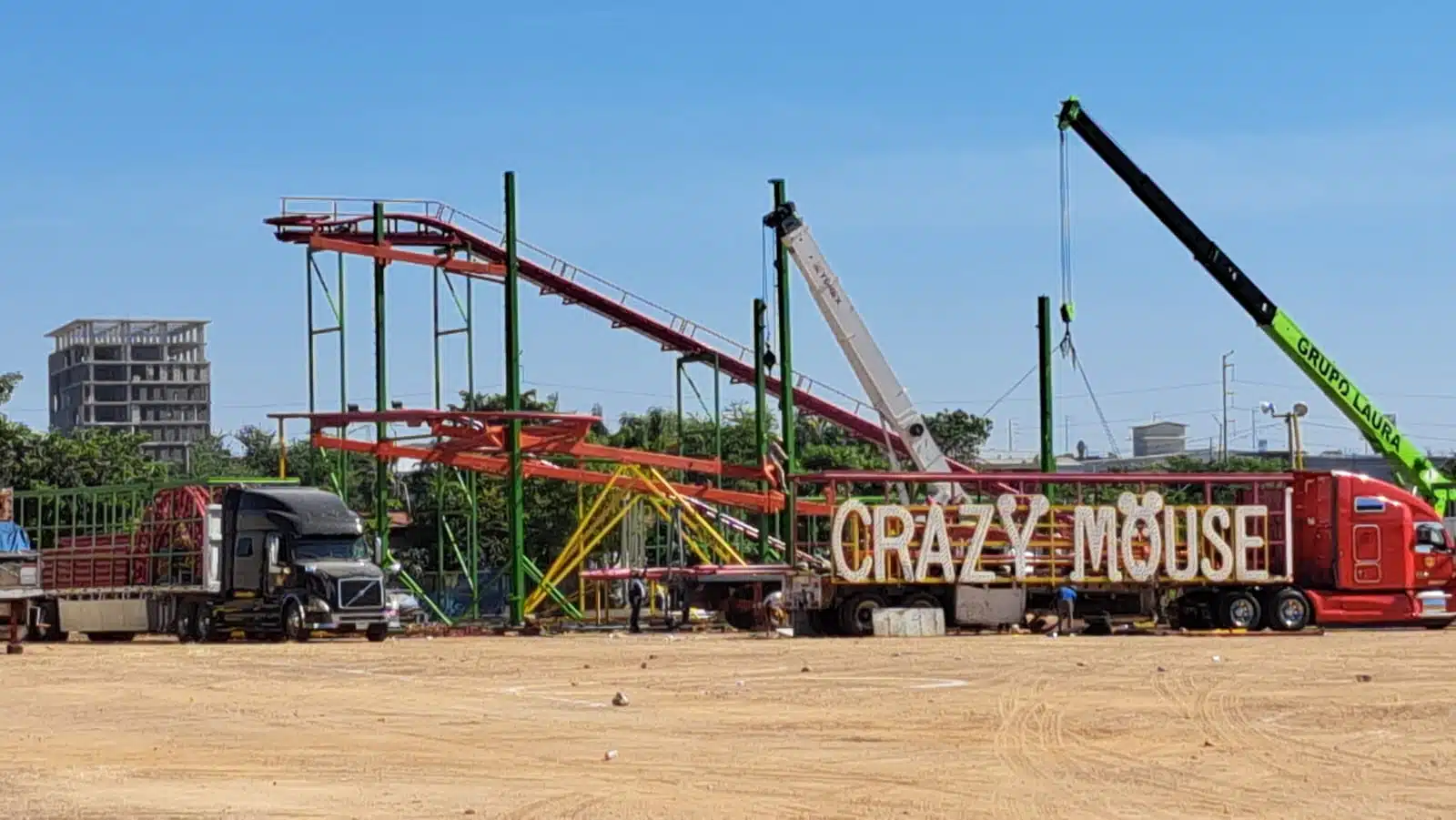 Tras anunciar la cancelación de la Feria Ganadera en Culiacán ya retiran los juegos mecánicos