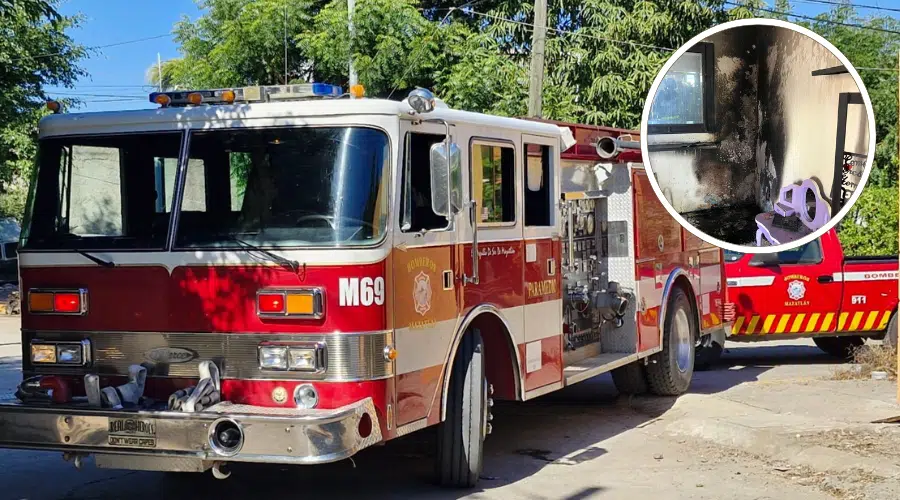 Una veladora en altar provoca un incendio en una casa de la colonia Santa Fe, en Mazatlán