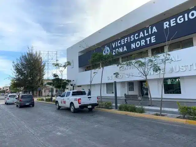 Edificio de la vicefiscalía regional zona norte en Los Mochis