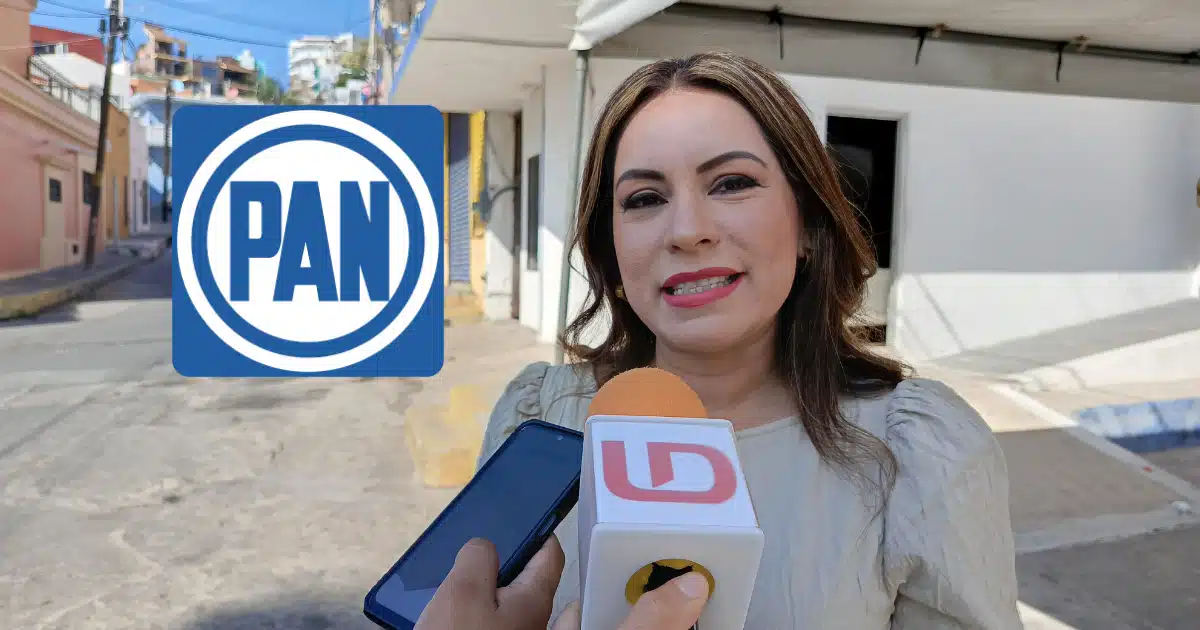 Wendy Barajas, ganadora de la contienda interna a la dirigencia del Partido Acción Nacional (PAN) en Sinaloa.