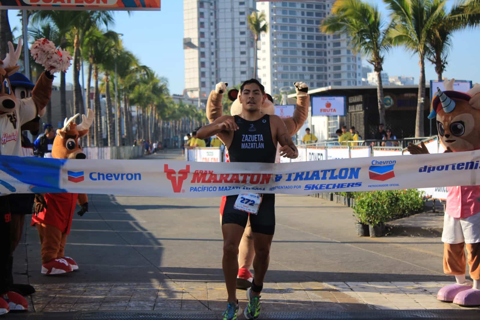 Zazueta en el Triatlón y Duatlón Pacífico.