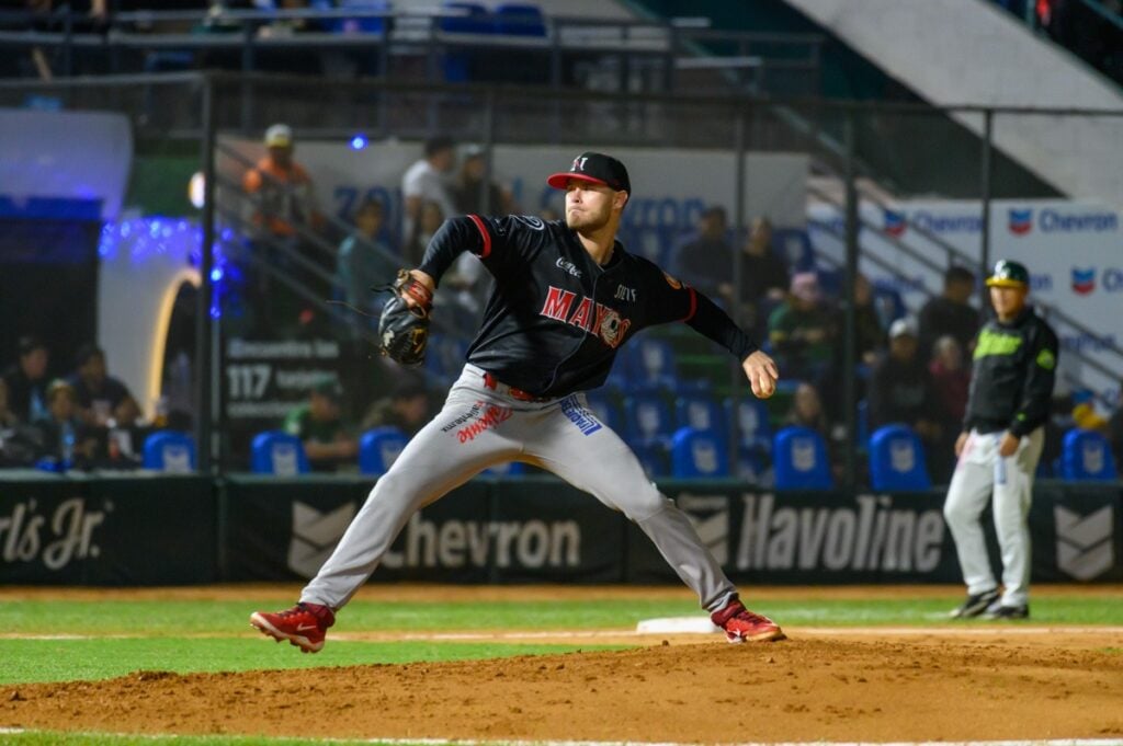 El zurdo Zach Matson lanzó en gran forma por Navojoa en Los Mochis