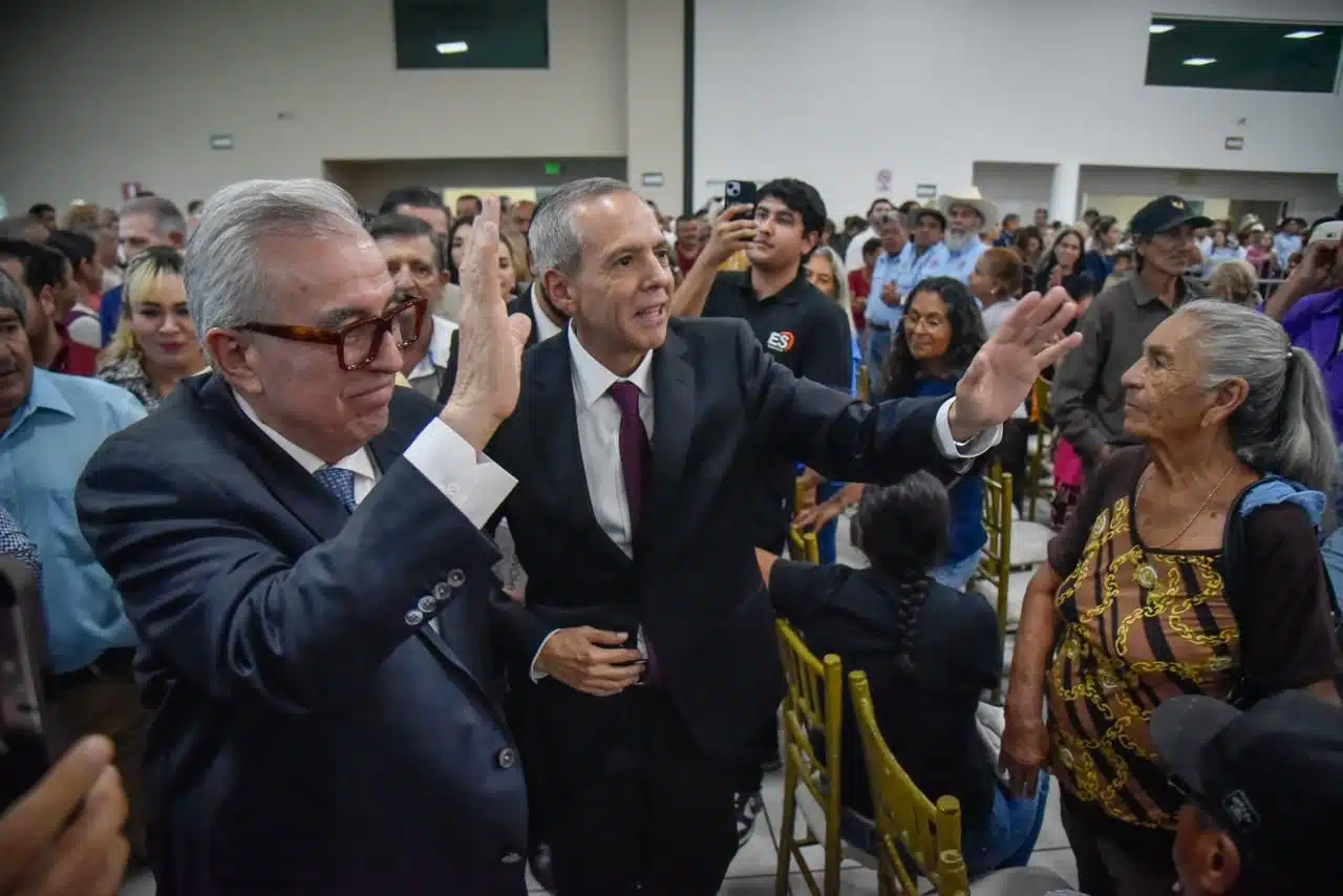 Gerardo Vargas Landeros y Rubén Rocha Moya