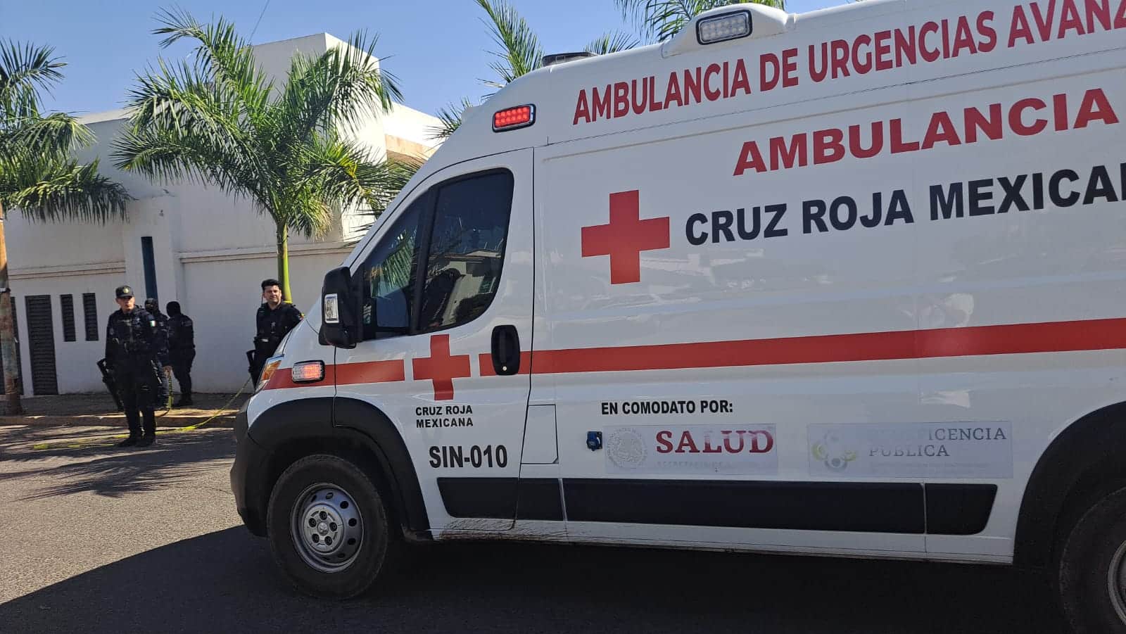 Ambulancia de la Cruz Roja