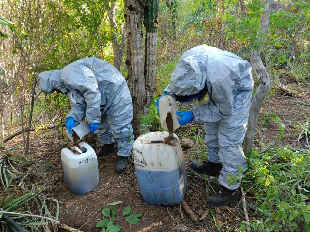 Laboratorio clandestino de crytal