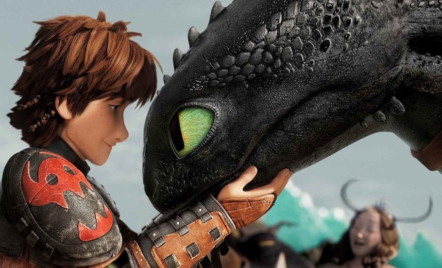 Imagen de la película animada Cómo entrenar a tu dragón de DreamWorks
