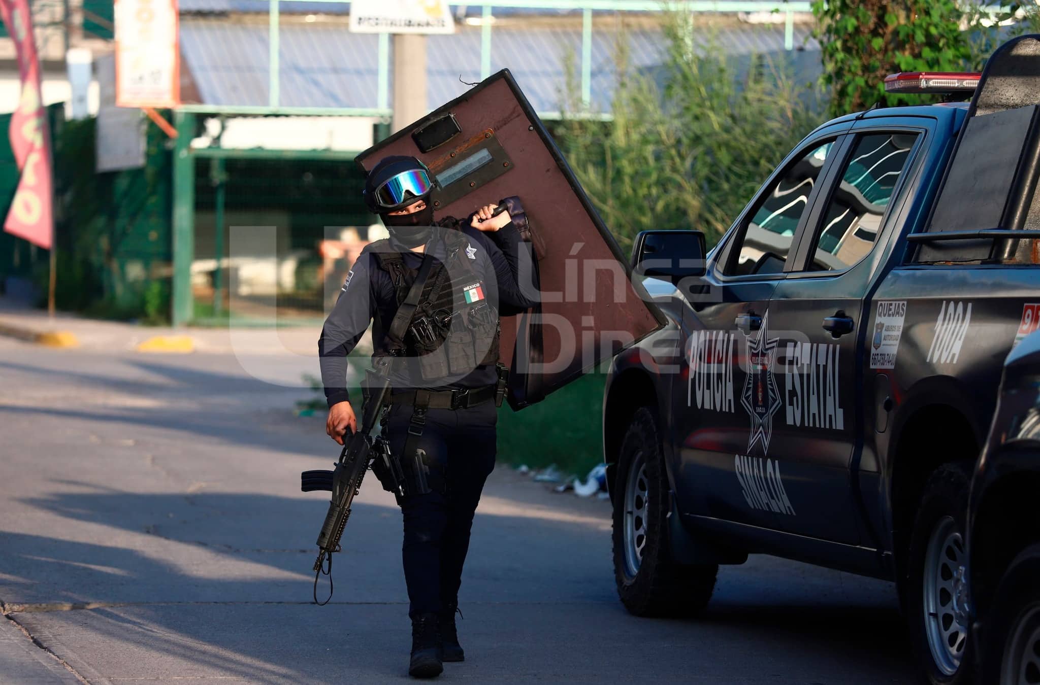 Policías Estatales en Tres Ríos, Culiacán