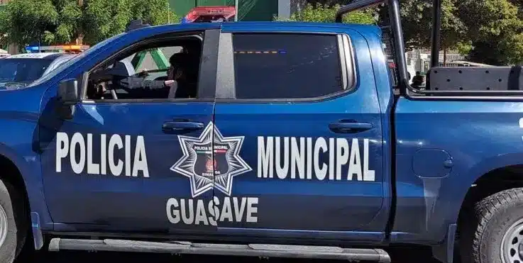 Patrulla de la Policía Municipal de Guasave