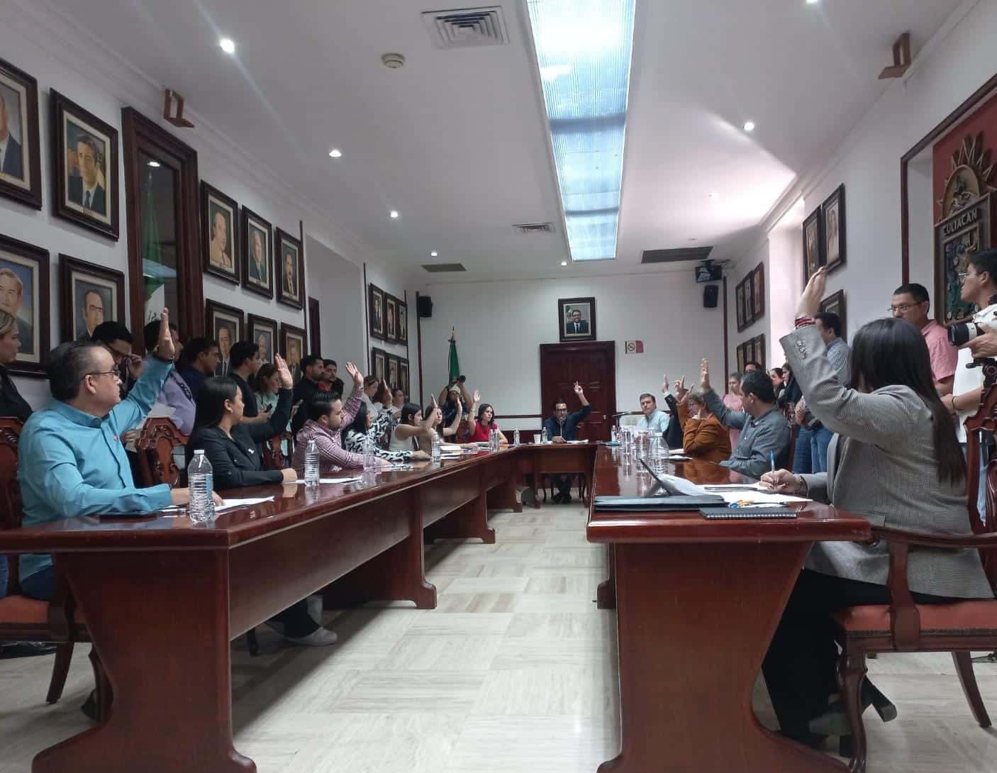 Reunión en el Ayuntamiento de Culiacán