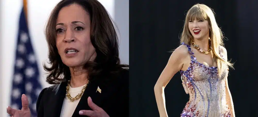 Taylor Swift expresa su apoyo a Kamala Harris