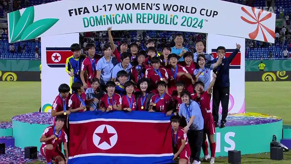 ¡Conquistando el mundo! Corea del Norte es campeona del Mundial Femenil Sub-17 en dominicana