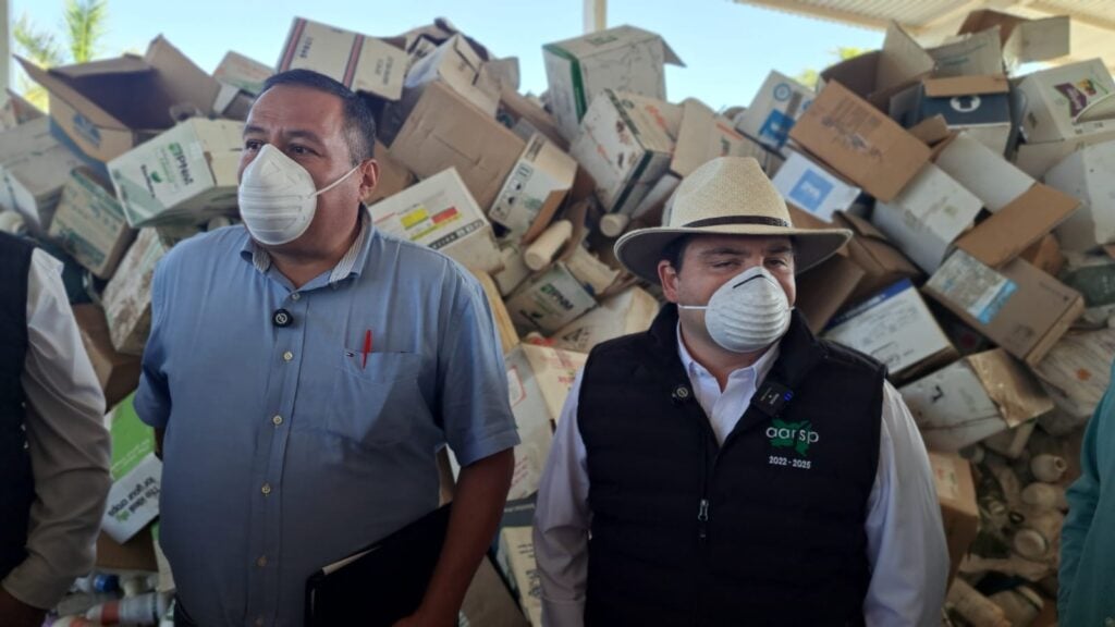 Juan Carlos Rafael León, coordinador de Amocali en Sinaloa, Nayarit y Durango, y Jesús Rojo Plascencia, presidente de la AARSP.