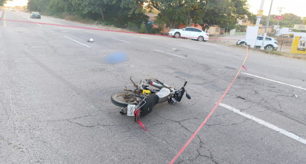 Accidente motociclístico