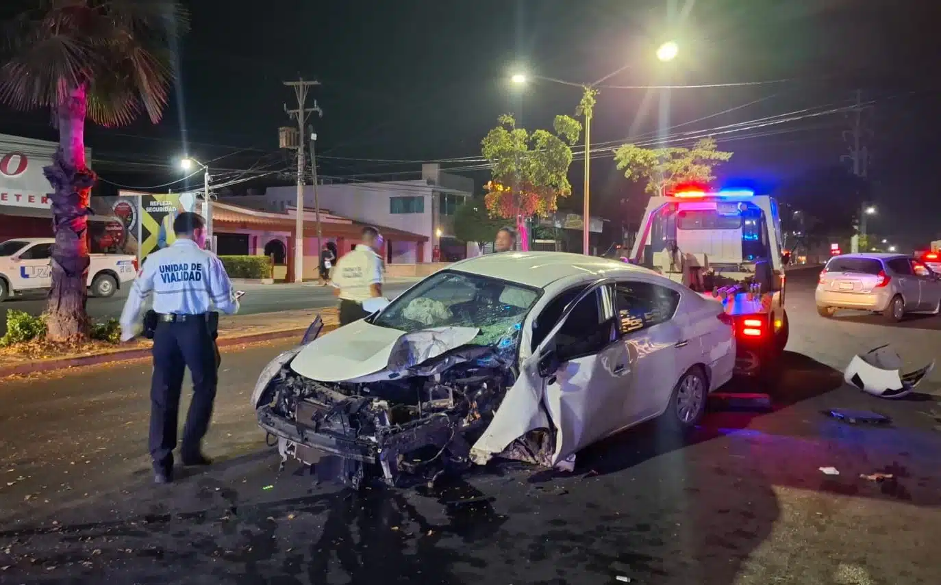 Accidente automovilístico-Culiacán