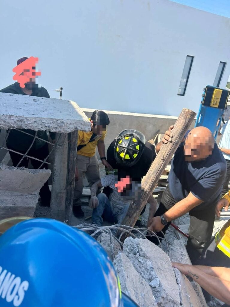 Albañil sufre lesiones en la colonia El Conchi II, Mazatlán