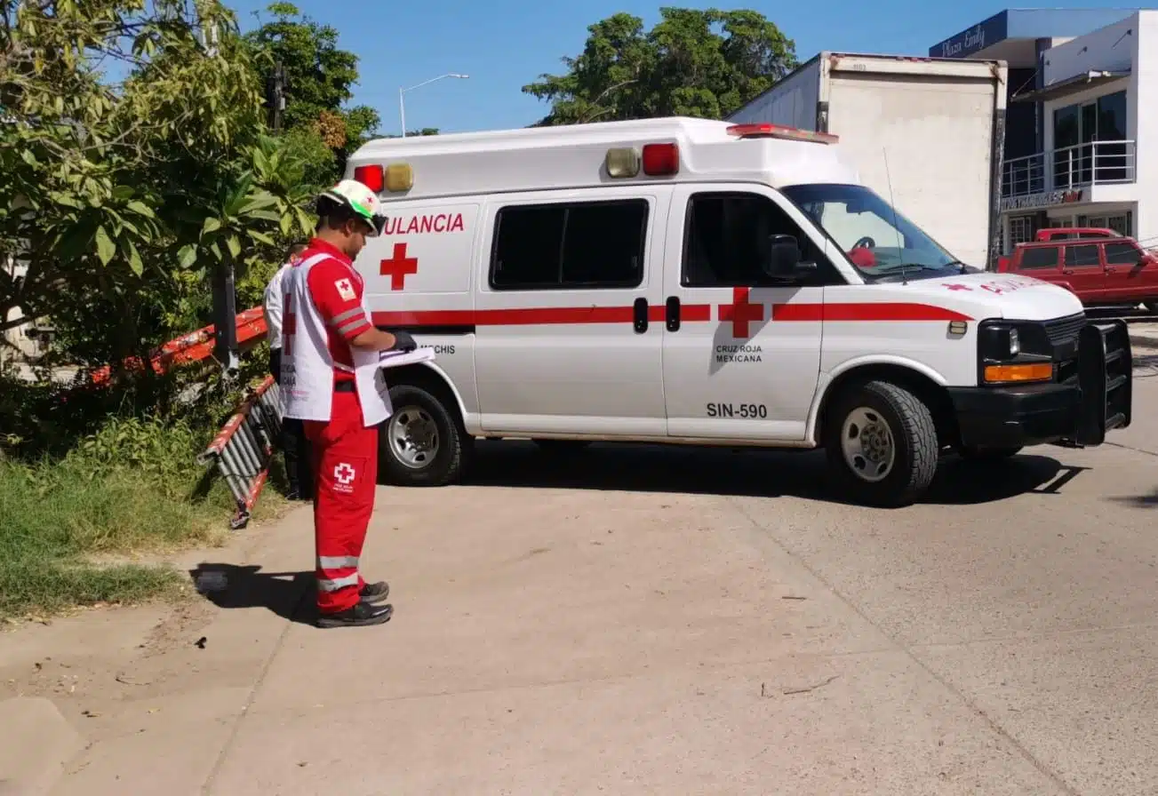 Ambulancia de Cruz Roja