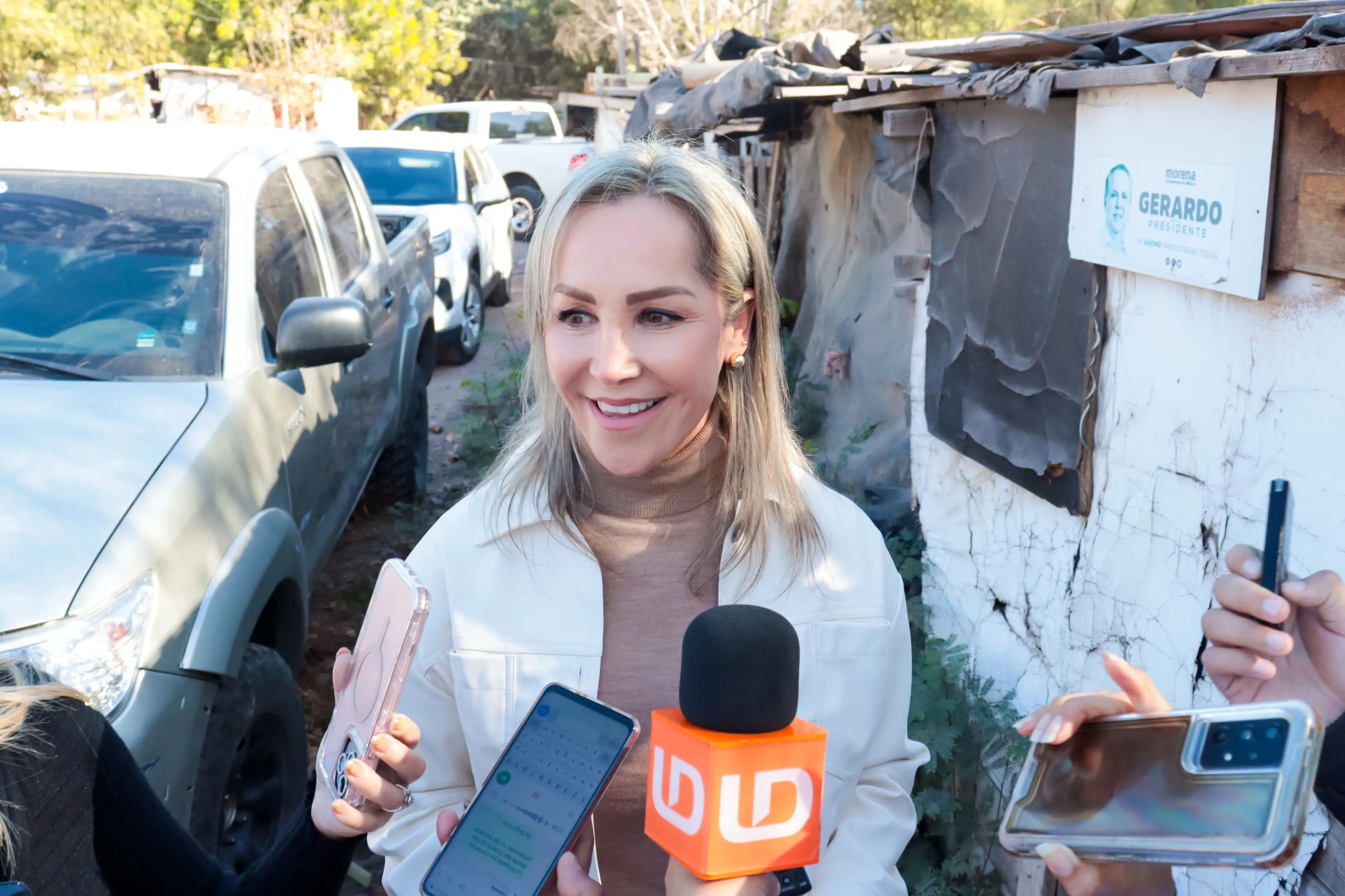 Ana Bojórquez, secretaría de Bienestar de Ahome.