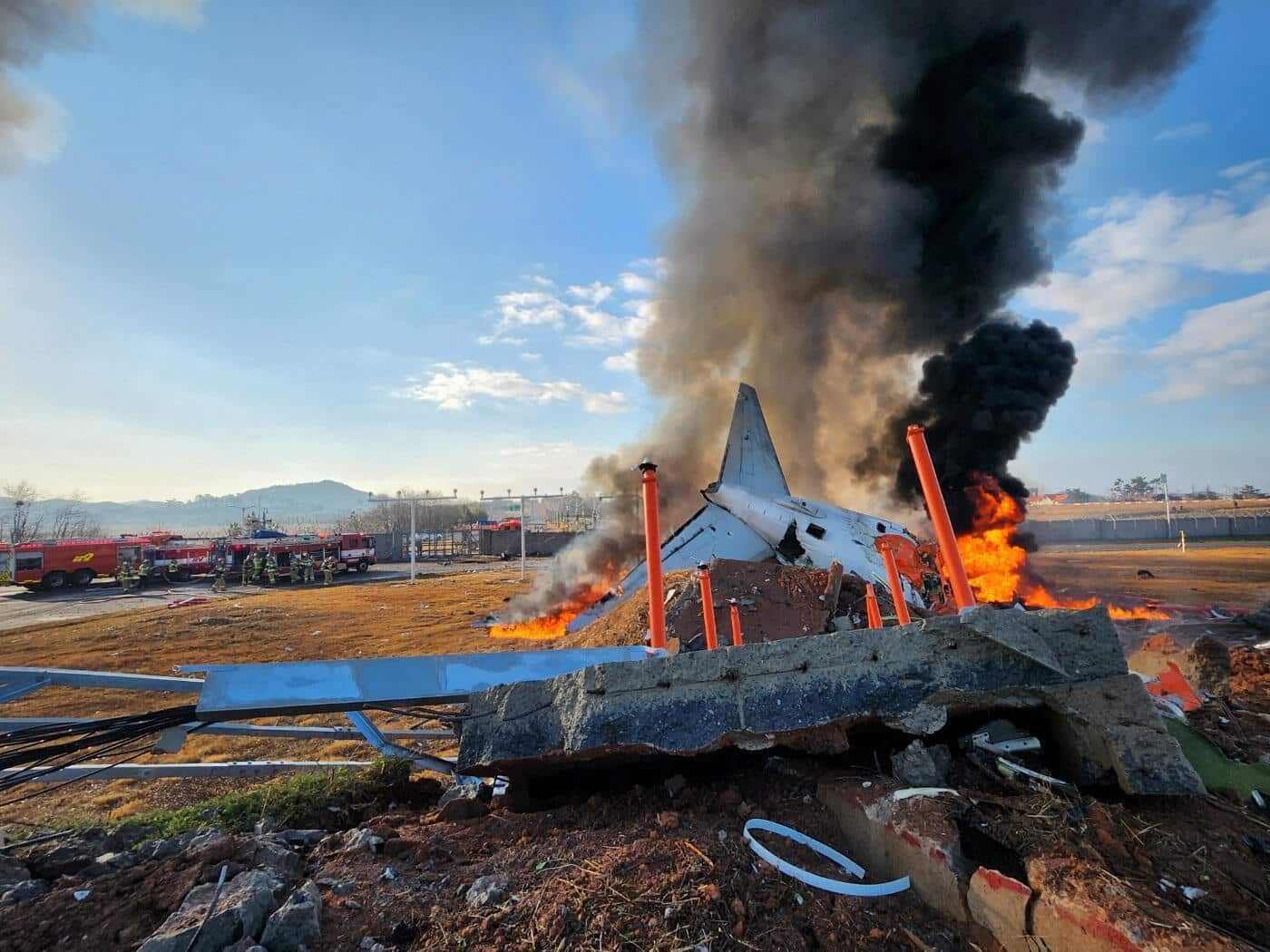 Avanza la identificación de las víctimas del desastre aéreo en Corea del Sur