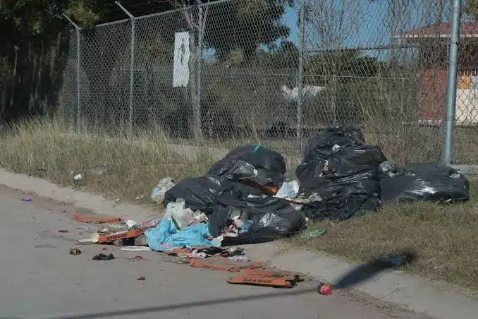 basura en Los Mochis