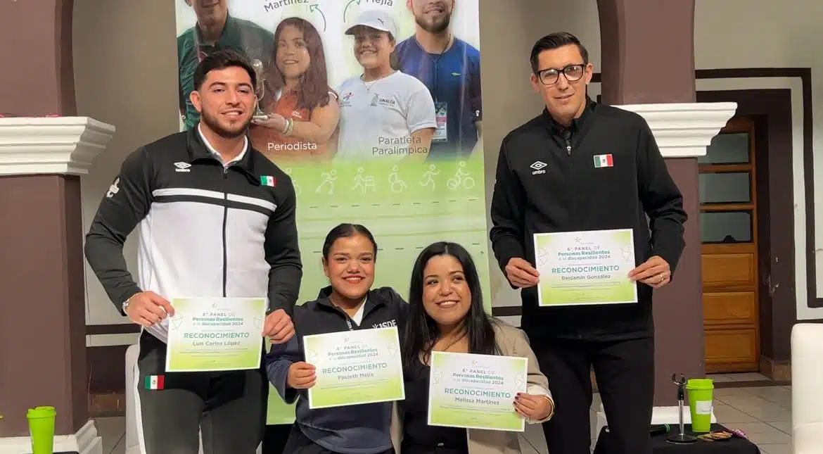 Benjamín González, Pauleth Mejía y Luis López participan en Panel de personas resilientes