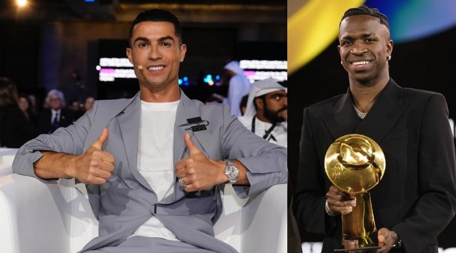 CR7 y Vinicius