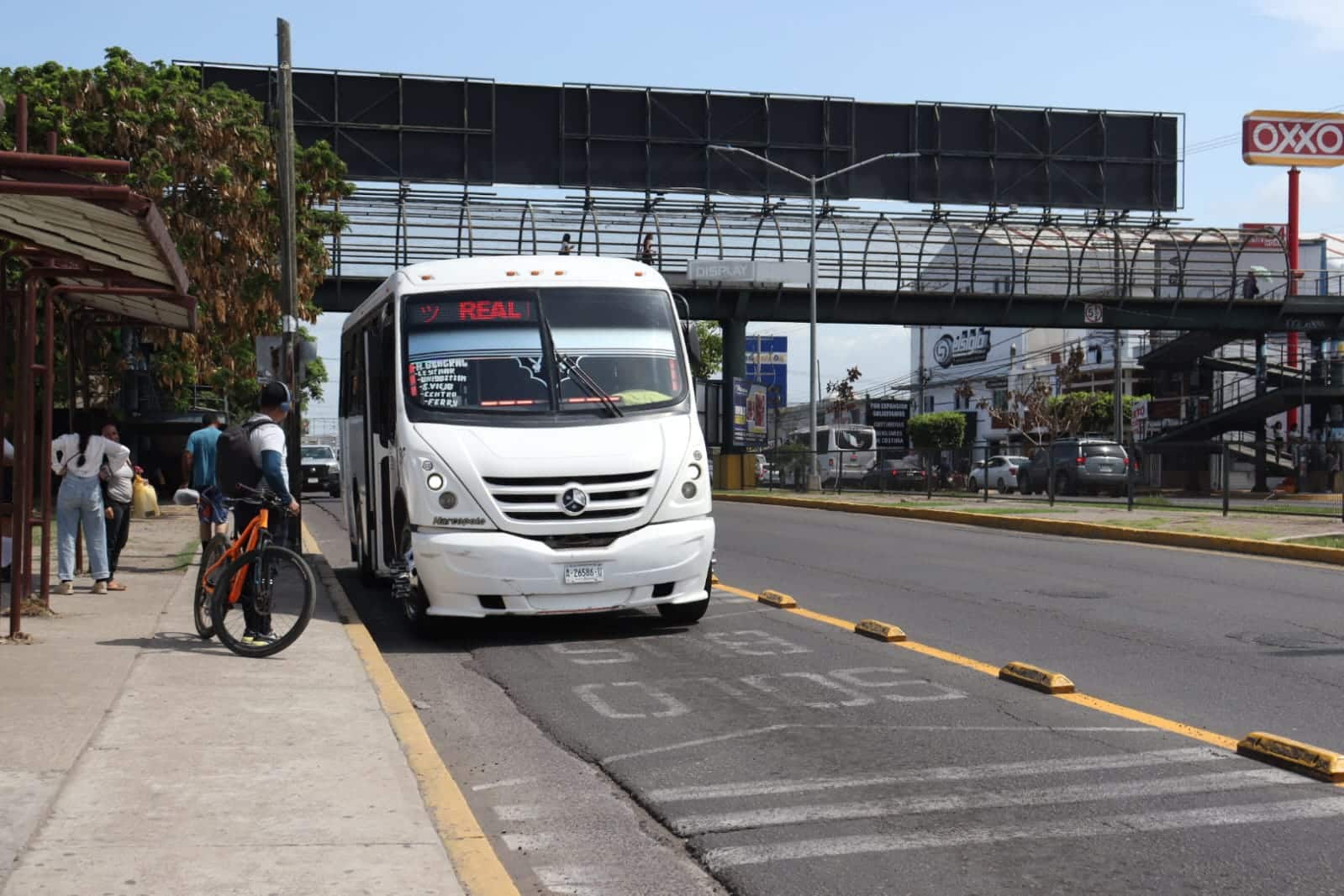 Parada de camión urbano de Mazatlán