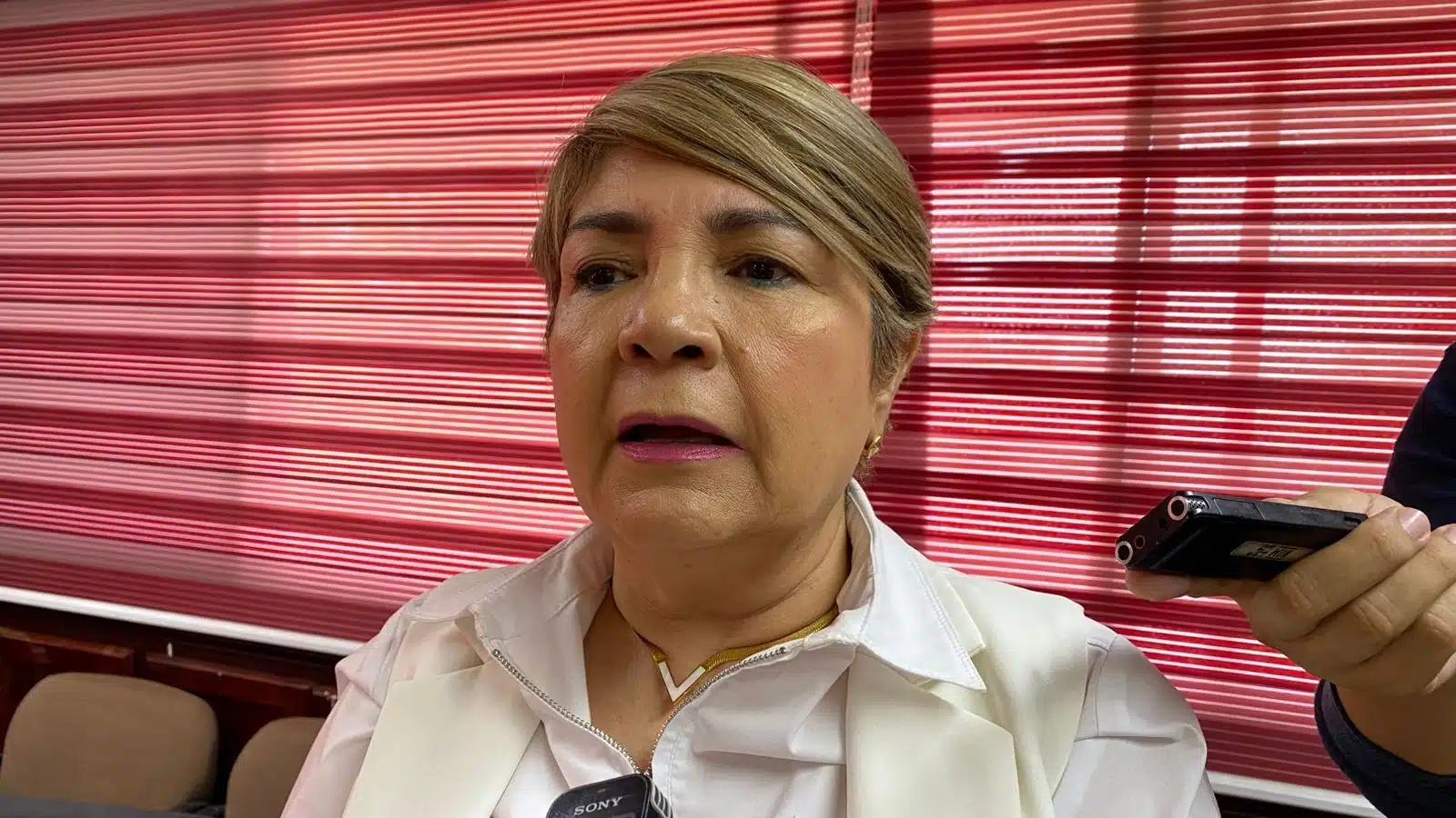 Cecilia Ramírez Montoya, alcaldesa de Guasave, en entrevista con Línea Directa