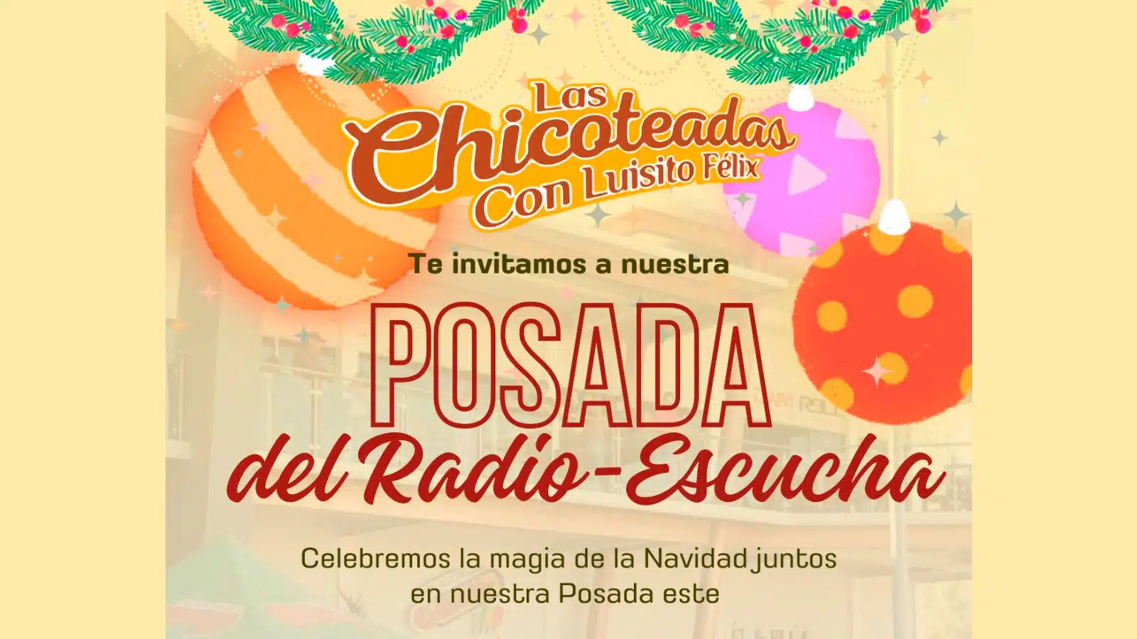 Celebra la magia de Navidad en la posada del radioescucha