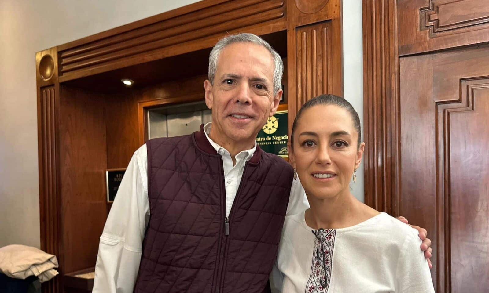 Claudia Sheinbaum Pardo y vargas landeros