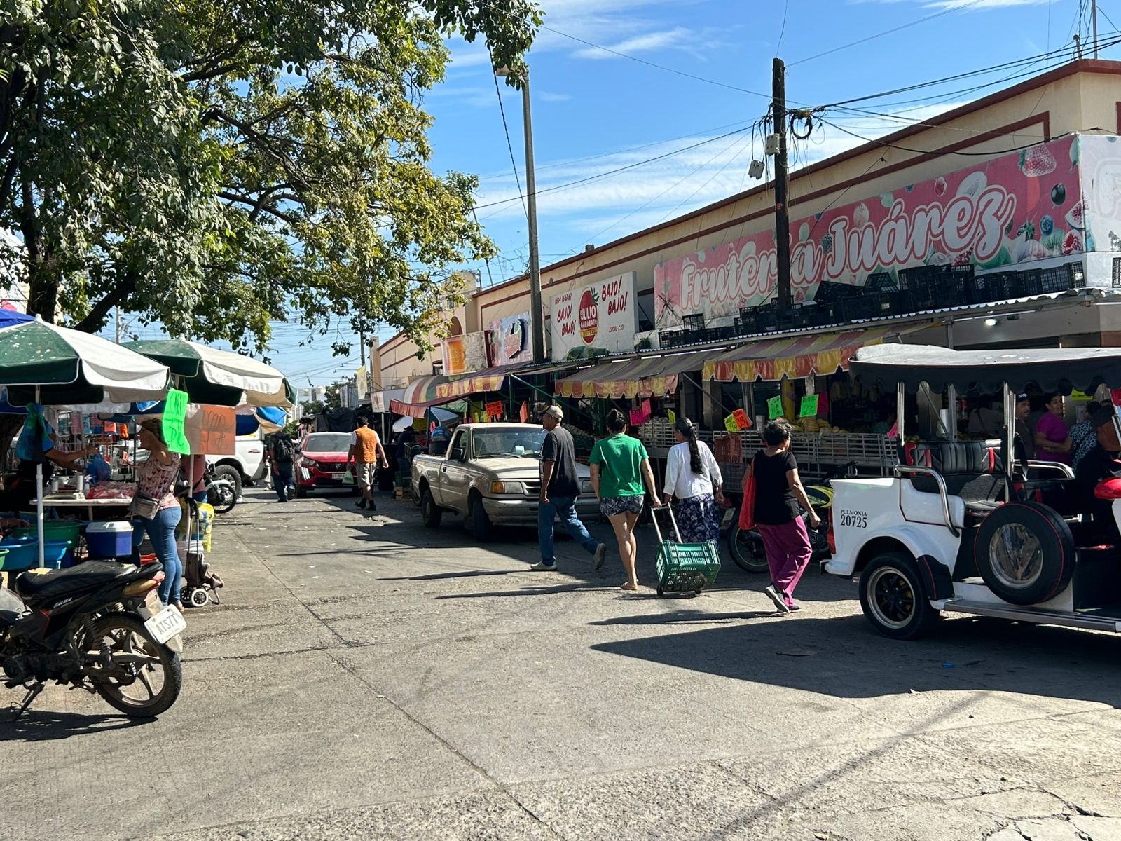 Sector comercial en Mazatlán