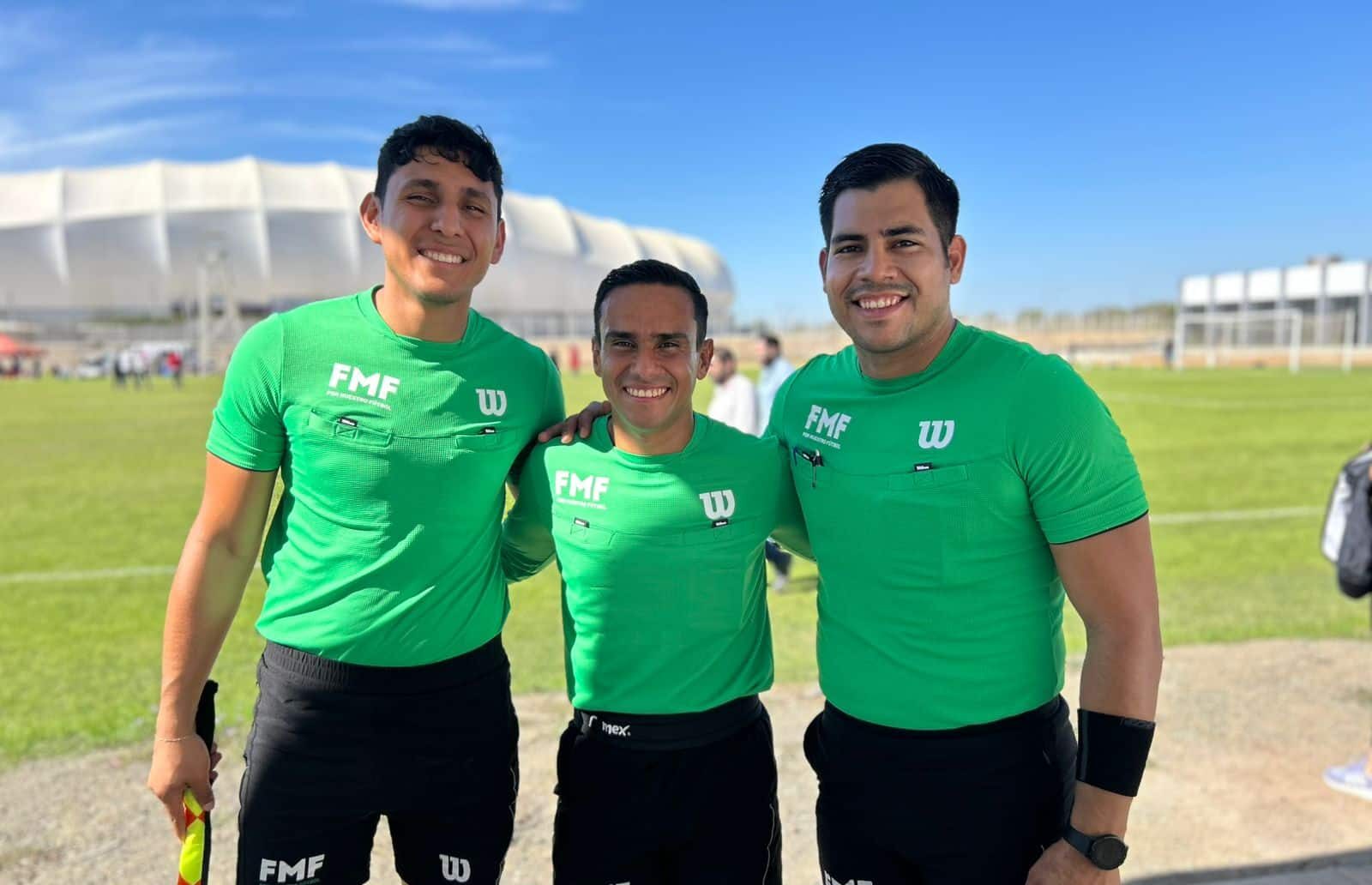 Con paso positivo marcha el arbitraje sinaloense en el futbol mexicano