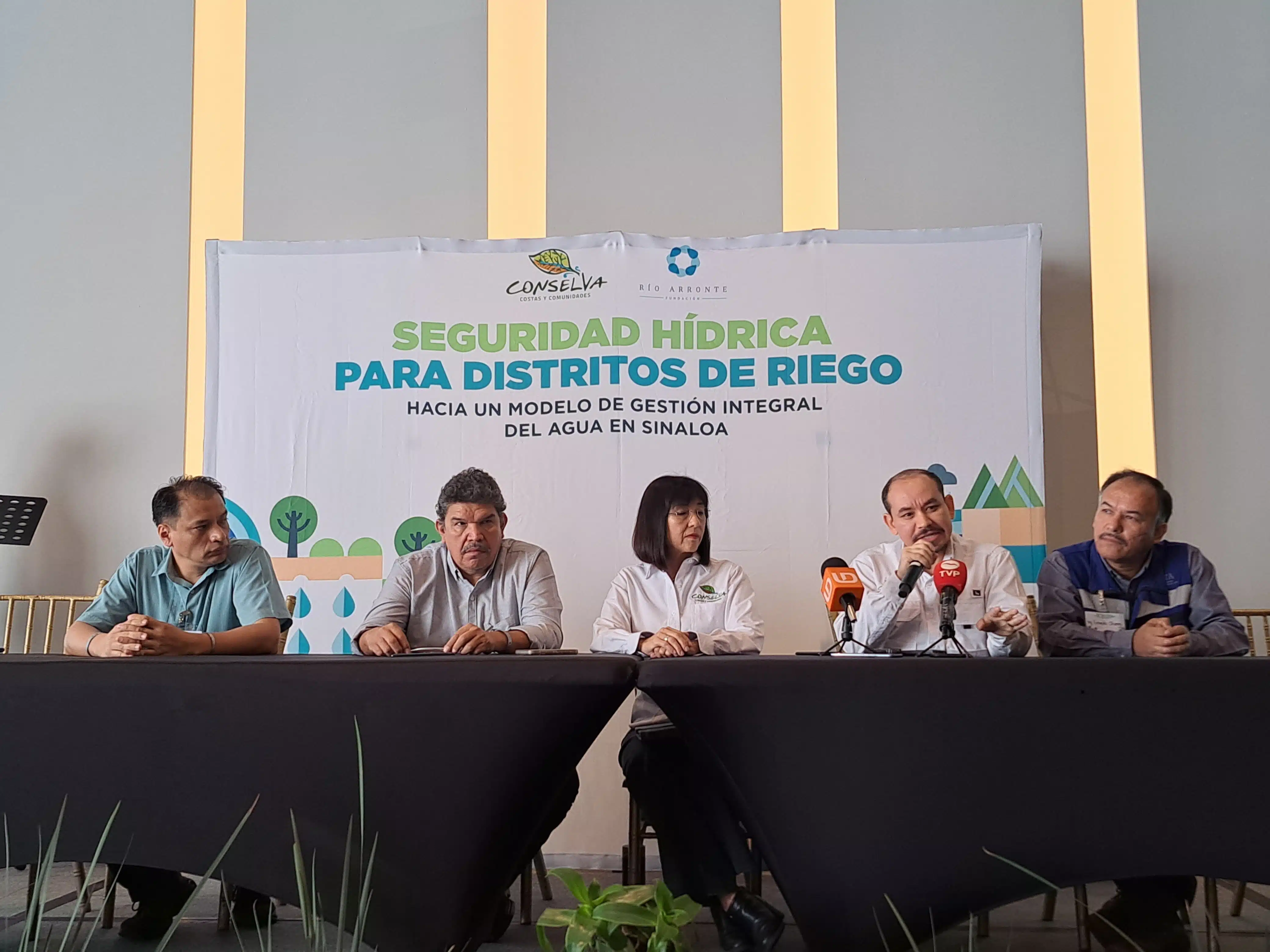 Conselva presenta modelo de gestión integral del agua en Sinaloa