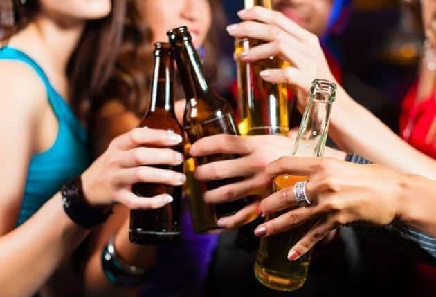 Consumo de alcohol se dispara en diciembre