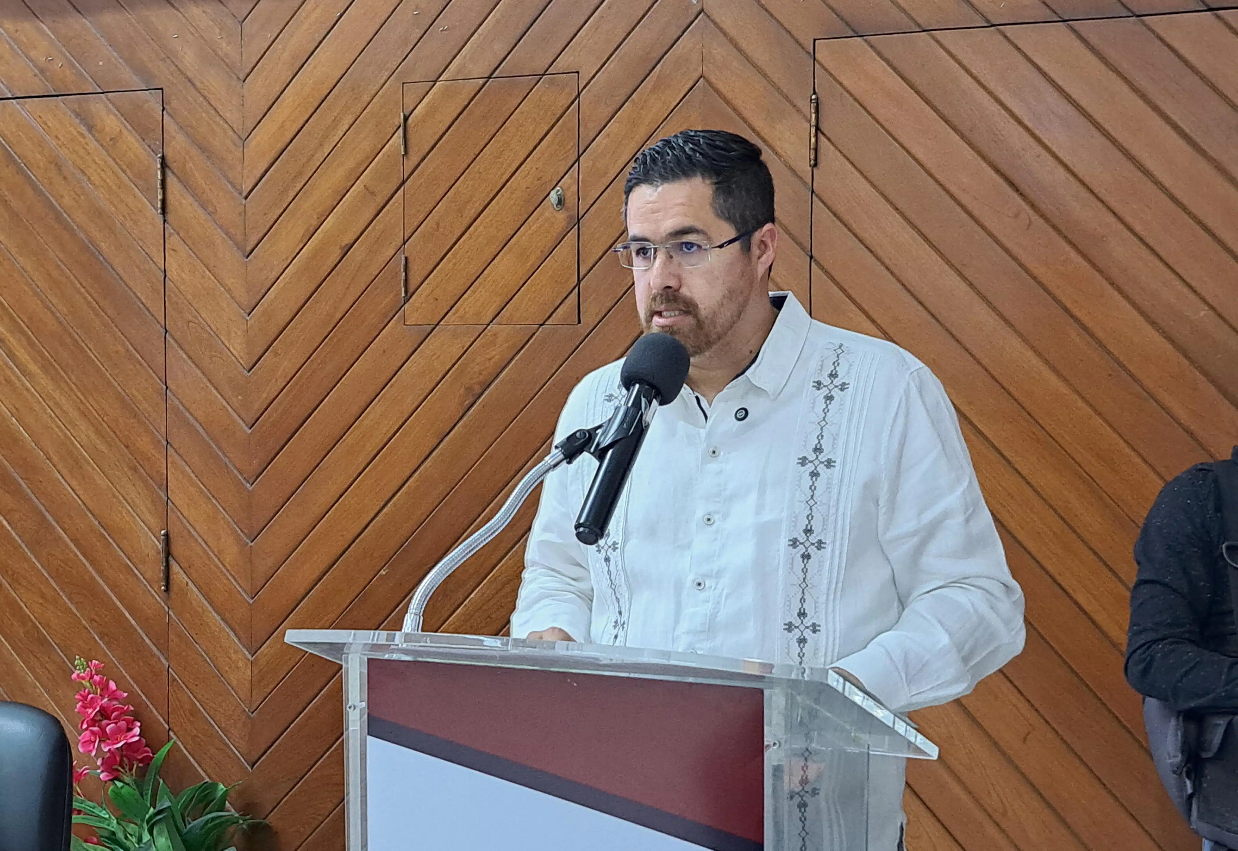 Cuitláhuac González Galindo, secretario de Salud en Sinaloa.