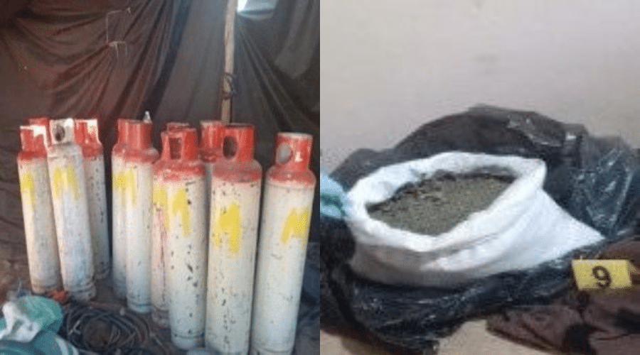 La FGR decomisa objetos para la fabricación de drogas en Agua Caliente de Baca, Choix