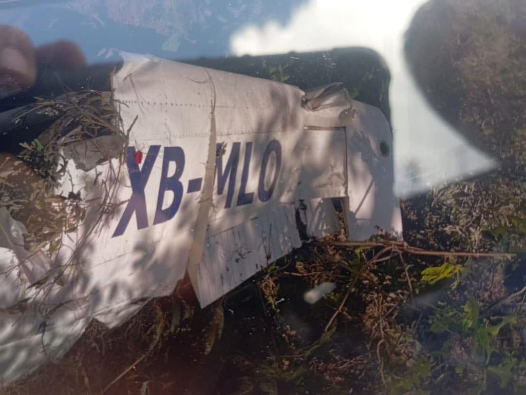 Desplome de avioneta tipo Cessna en Quitupan, Jalisco, deja siete muertos