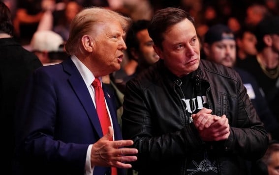 Trump rechaza críticas en su contra por influencia de Elon Musk: 