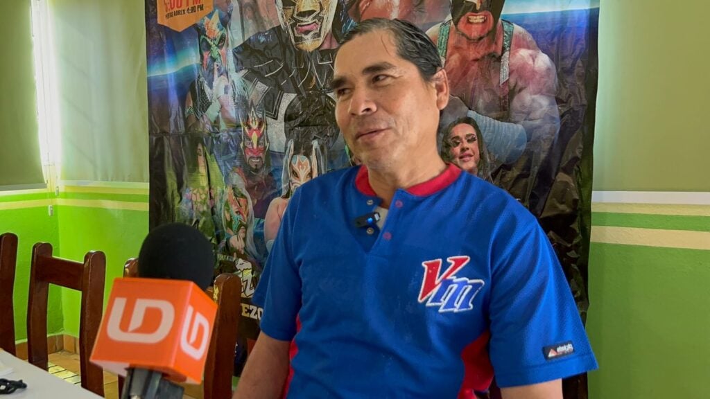 "El Shaggy" en entrevista para Línea Directa.