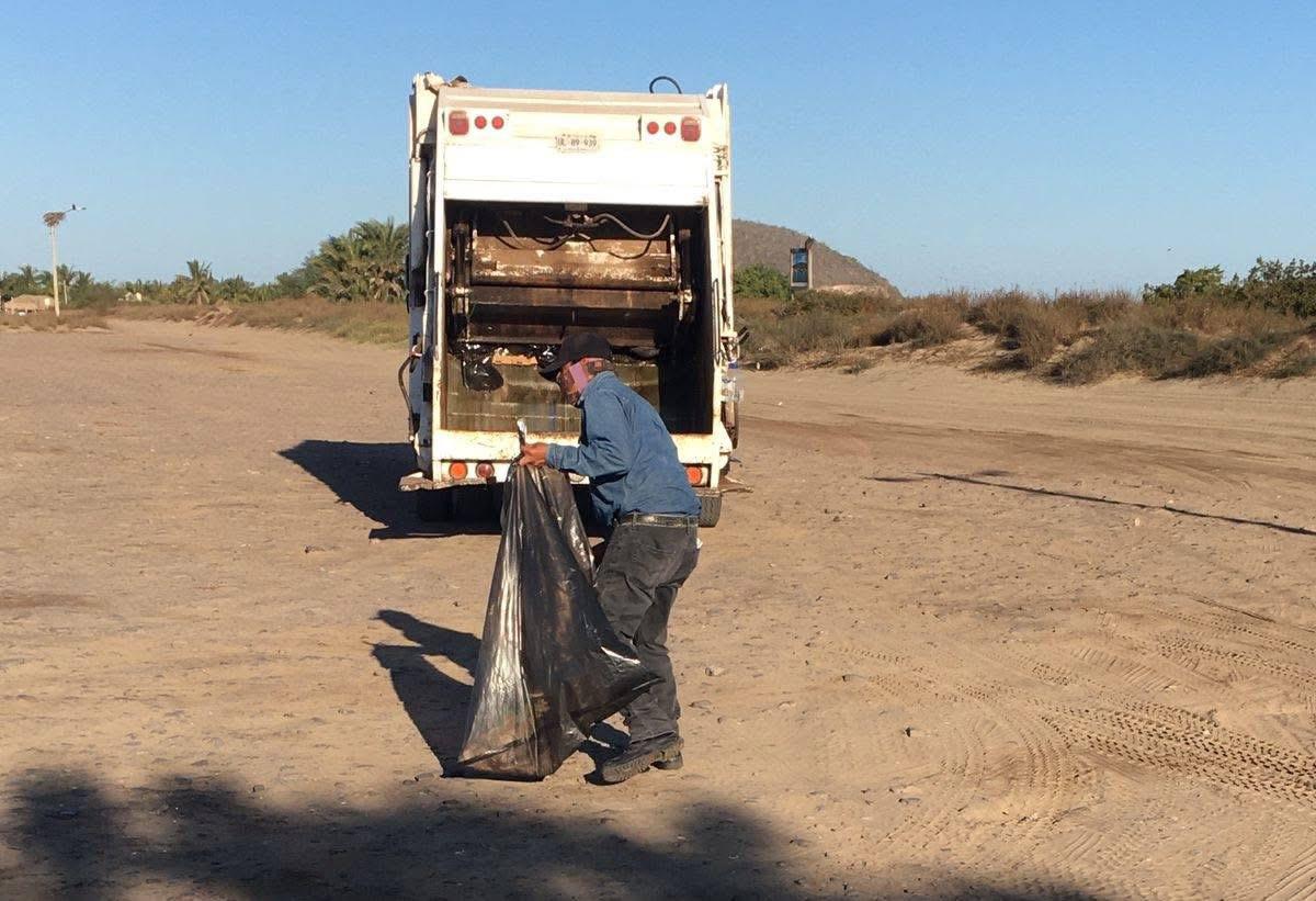 El servicio de recolección de basura se retoma en Ahome tras suspensión por Navidad.