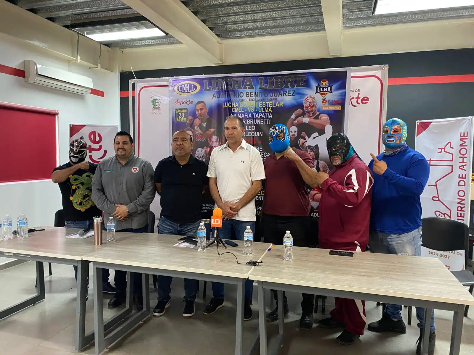 Habrá lucha libre en Los Mochis el 28 de diciembre